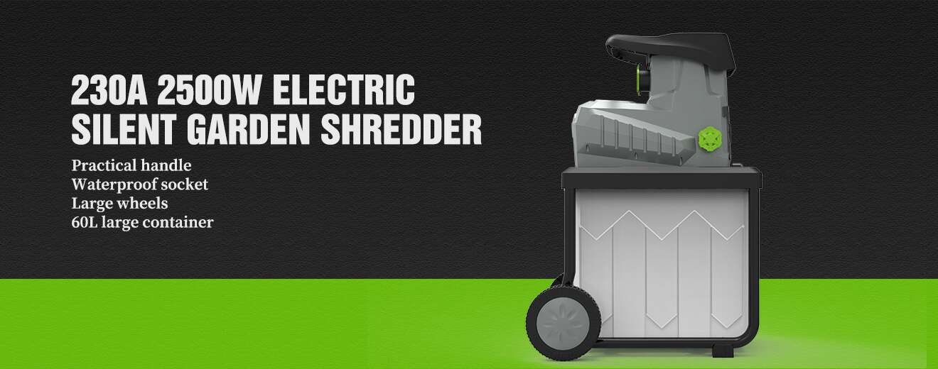 230V 2500W Electric Silent Garden Shredder
